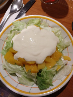 Una foto de Ensalada de mango