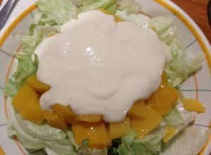 Una foto de Ensalada de mango