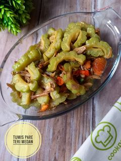Foto resep Tumis Pare Teri Medan
