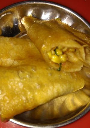 A picture of Corn packet.