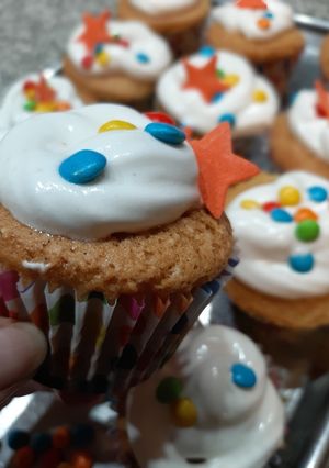 Una foto de Cupcakes de vainilla