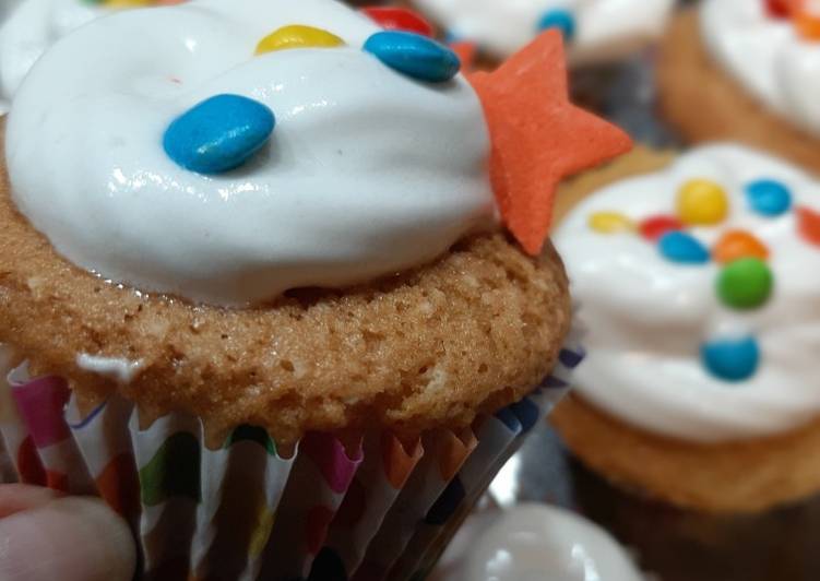 Cupcakes de vainilla