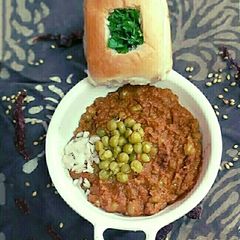 Chanya tonak dry peas curry A picture of Chanya tonak dry peas curry.