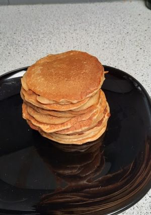 Une photo de Pancake fifty-fifty