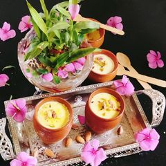 A picture of Malai kulfi (Matka Malai kulfi).