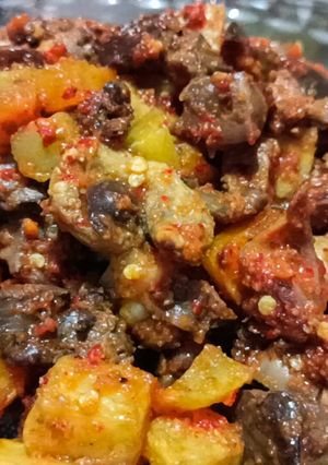 Foto resep Sambal goreng kentang ati