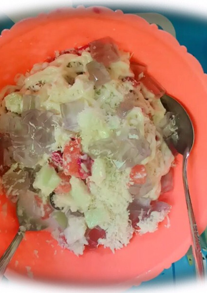 Foto resep Salad buah 🍏🍈🍉🥣🍧