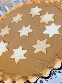 Una foto de Tarta de Dulce de Leche (Sin TACC/ Gluten Free)/ Celiaco: