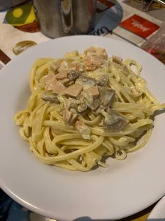 Foto resep Fettucini Carbonara