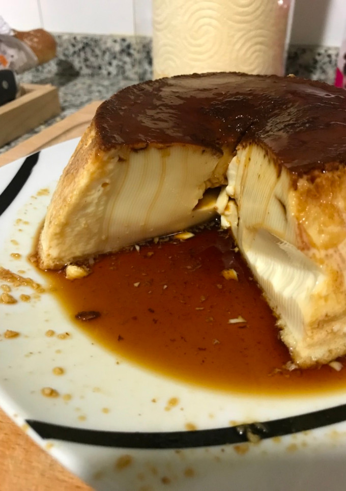Una foto de Flan de huevo (olla express)