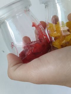 Hình của món Mứt dâu - khóm.