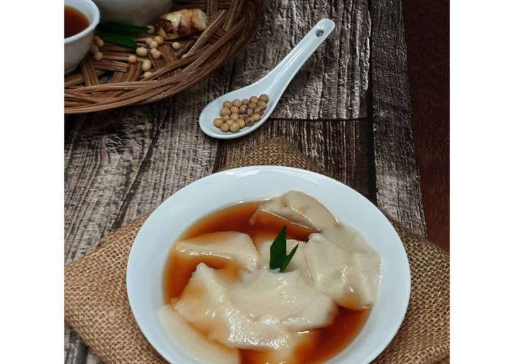 ragam buat 193. Puding Kembang Tahu /TauHue 豆花 yang kenyang