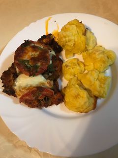 Gombás mozzarellás csirkemell recept fotója