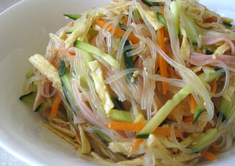 Recipe of Award-winning Harusame (Japanese Vermicelli) Salad