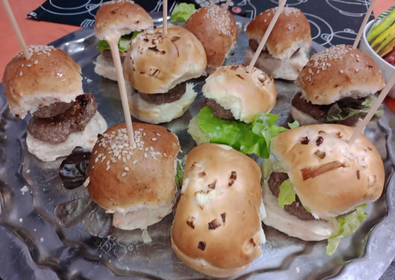 Mini hamburguesas express
