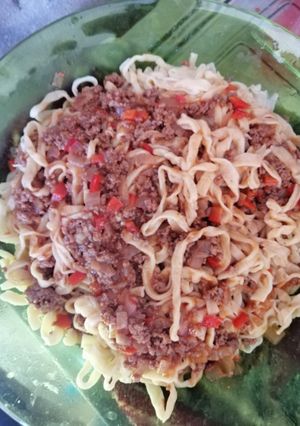 Una foto de Tallarines Caseros