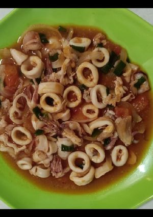 Foto resep Cumi Saus Tiram