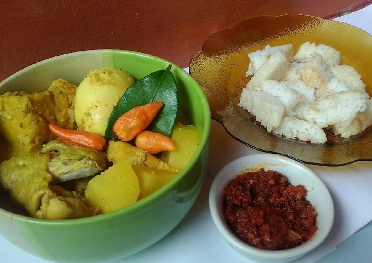 Resep Opor Ayam dkk (Tahu, Telur, Kentang), Lezat