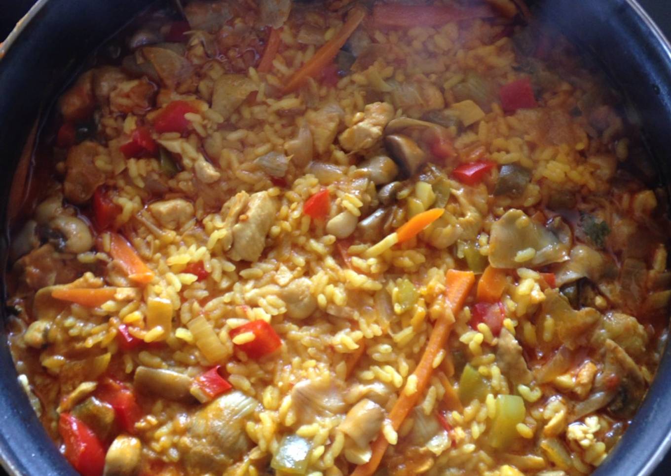 Arroz con verduras