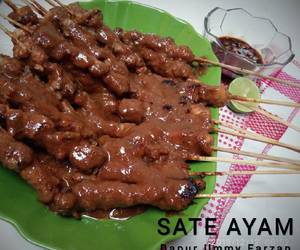 Resep mudah Sate Ayam Madura Mantul Banget