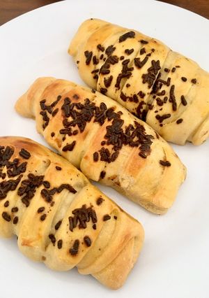 Foto resep Roti Pisang Coklat