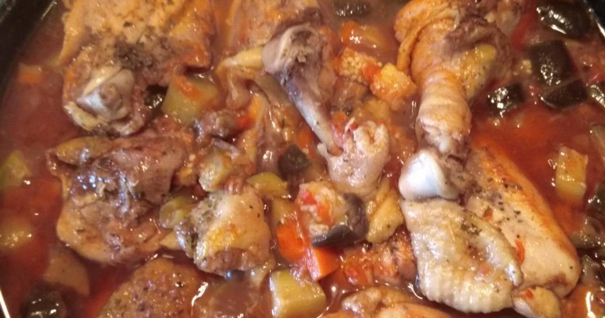 Курица С Баклажанами С Фото