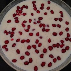 A picture of Rice & Pomegranate Kheer.