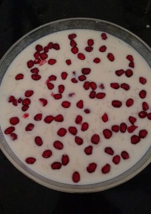A picture of Rice & Pomegranate Kheer.