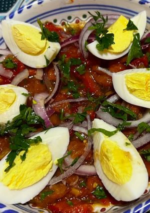 Una foto de Ensalada Morrón asado