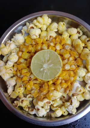 બટર પોપ કોન મસાલા મકાઈ રેસીપી મુખ્ય ફોટો