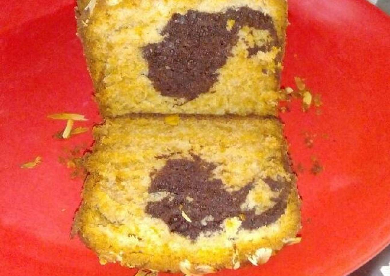 Vanilla Chocolate Marble Cake