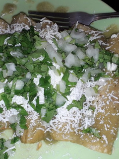 Una foto de Enchiladas verdes