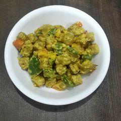 A picture of Chessy Chicken Stuffing.