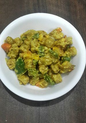 A picture of Chessy Chicken Stuffing.