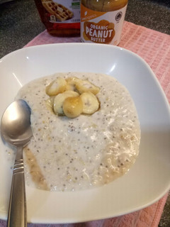 Foto resep Pisang oat meal chia seed health breakfast for diet