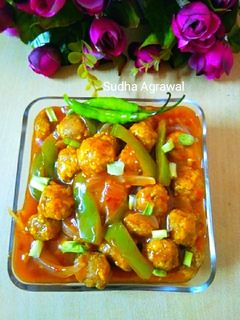 सोया मंचूरियन (Soya manchurian recipe in hindi) रेसिपी मुख्य फोटो