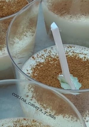 Una foto de Cremoso de leche merengada
