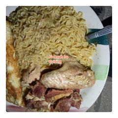 A picture of ENDOMIE WITH CHICKEN&BEEF&EGGS.
