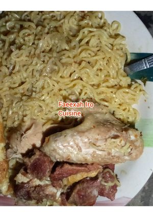 A picture of ENDOMIE WITH CHICKEN&BEEF&EGGS.
