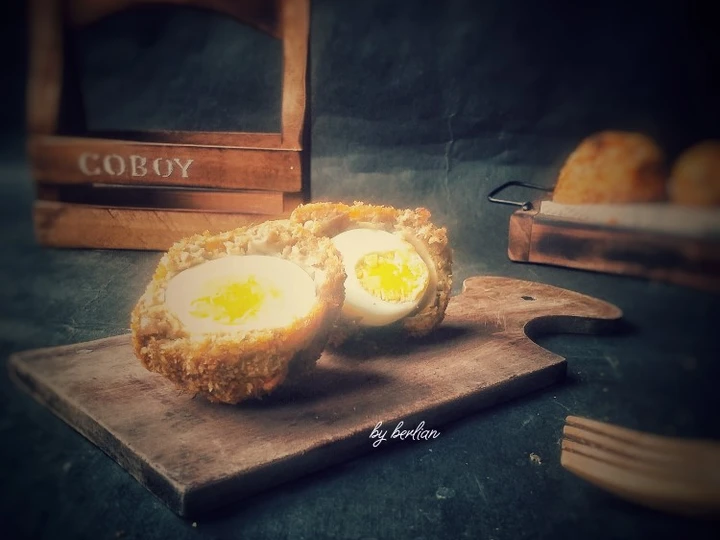 Cara Simple Membikin Resep  Scotch Eggs yang Bisa Manjain Lidah, Lezat