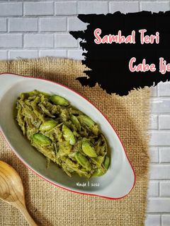 Foto resep Sambal Teri Cabe Ijo