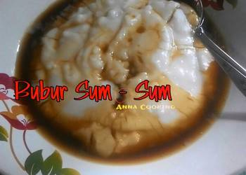 Resep Populer Bubur sum sum Nikmat Lezat