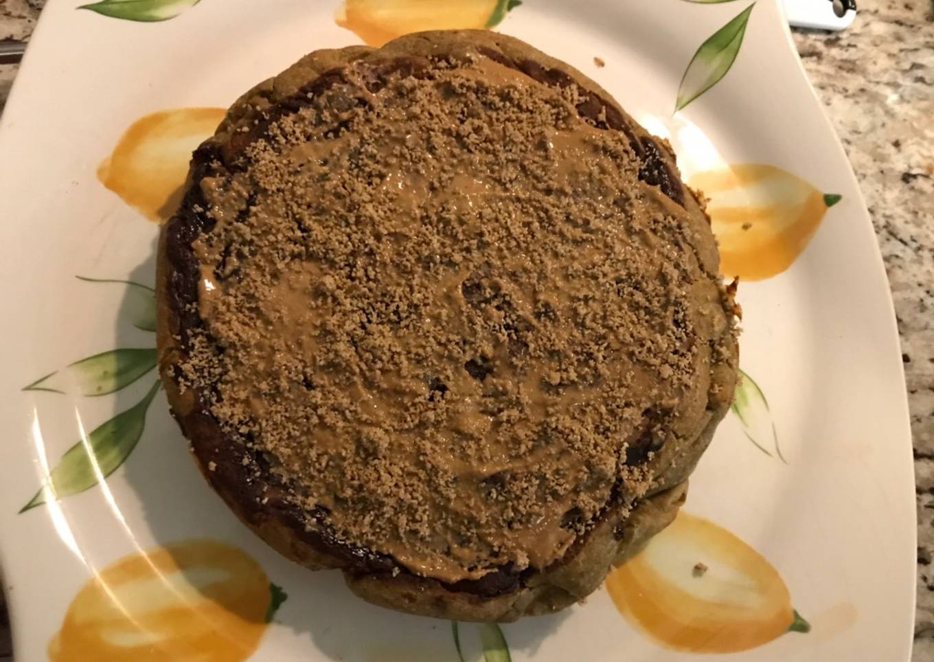 Bizcocho fit de plátano y aguacate