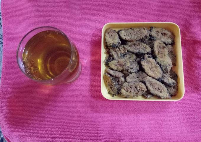 Easiest Way to Prepare Gordon Ramsay Karela chips with apple juice (bitter guard chips)