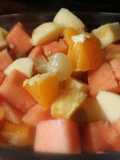 Ensalada de sandía y naranja