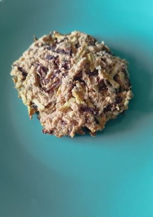 Una foto de Galletas de avena-beterraga-manzana