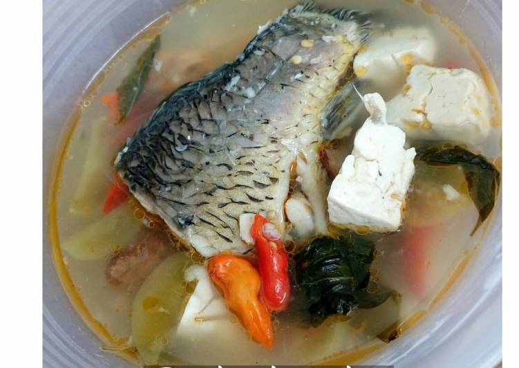 Resep Sop Ikan Mas (presto), Lezat