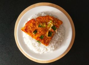 Foto resep Telur Dadar Gochugaru - Ide Sarapan