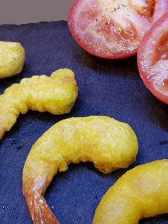 Una foto de Gambas a la Gabardina