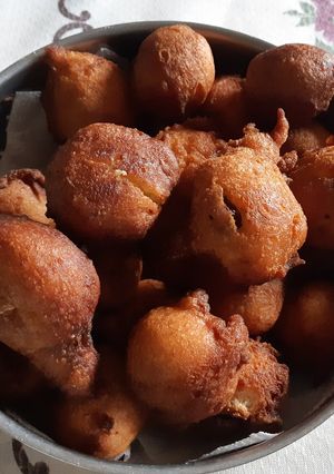 Una foto de Buñuelos de banana
